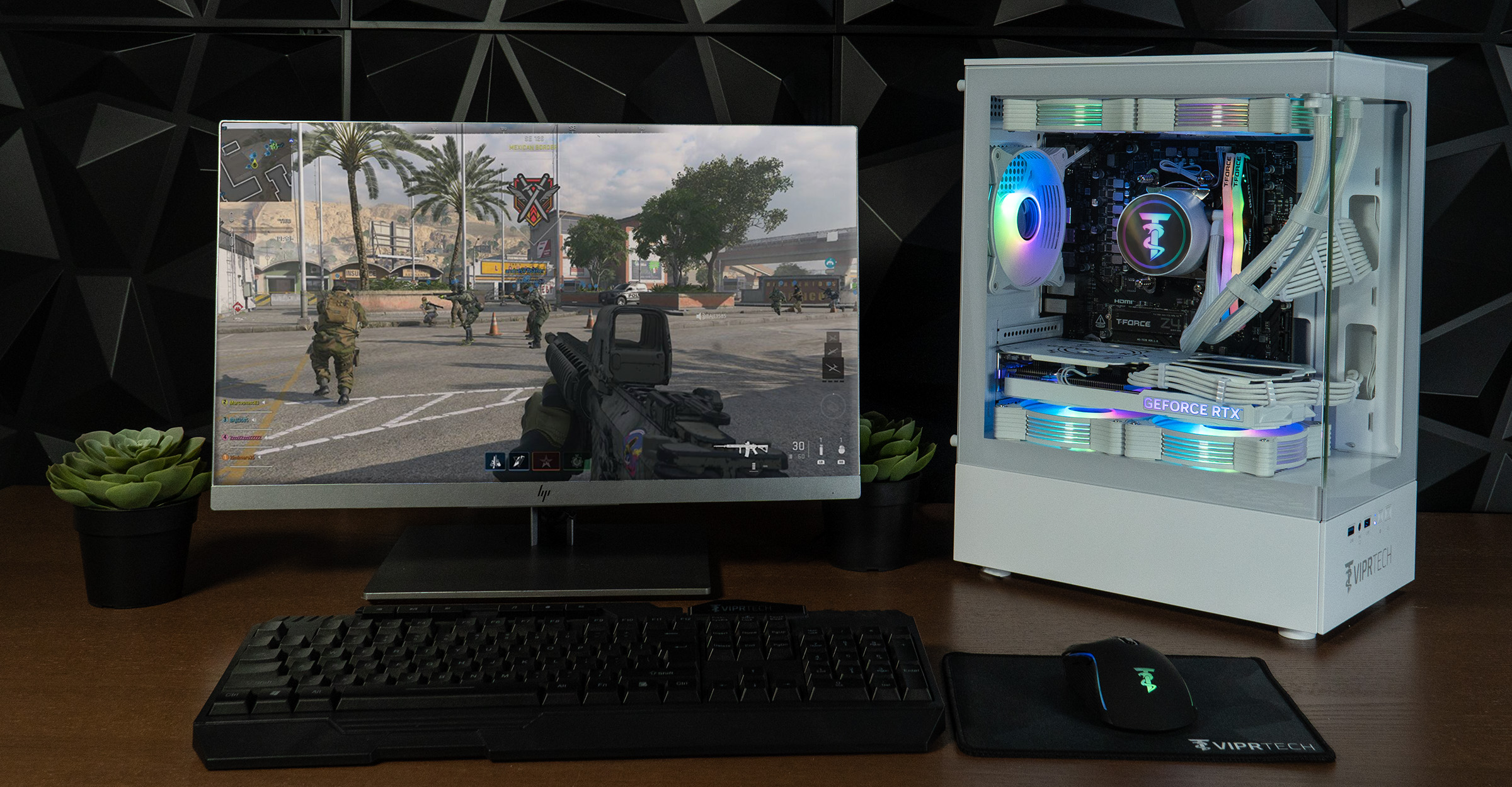 Reaper staged on desk