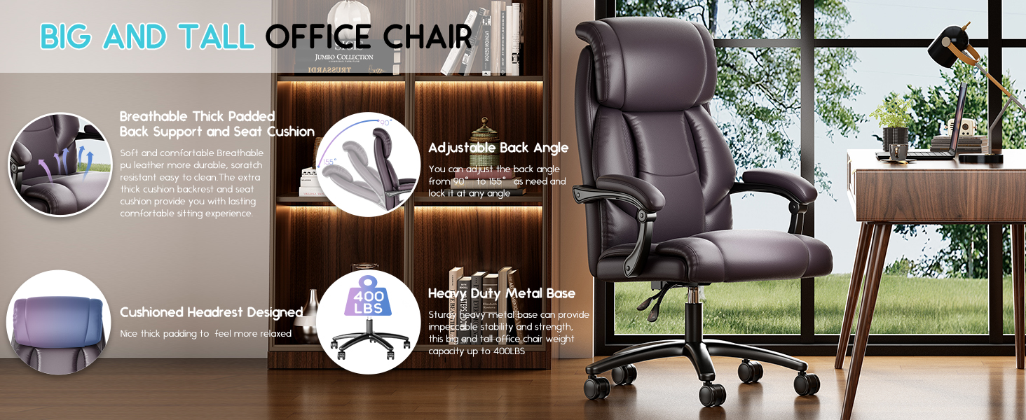 Big and Tall Office Chair 400lbs