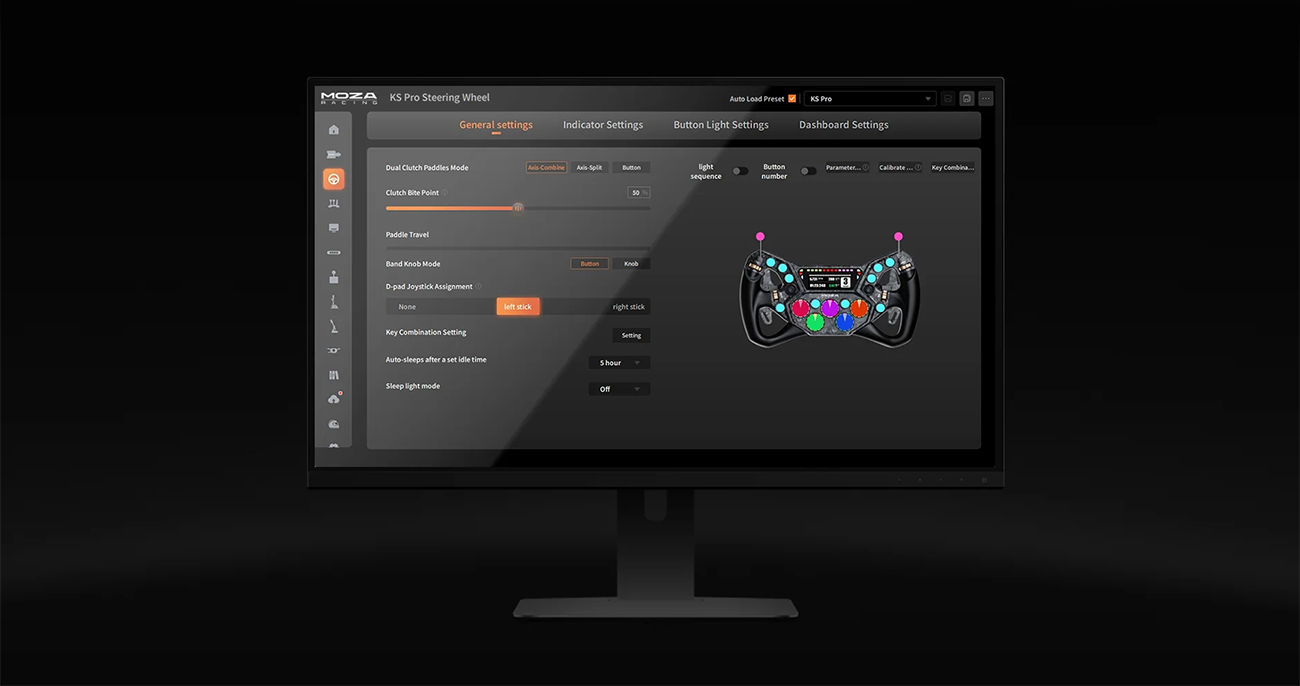 MOZA KS Pro Steering Wheel