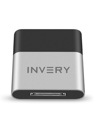 INVERY 30 Pin Bluetooth Adapter Receiver for Bose iPod iPhone Sounddock