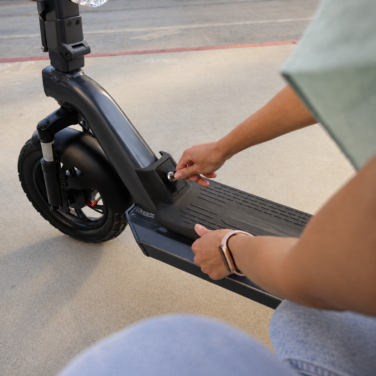 Lockable Removable Battery