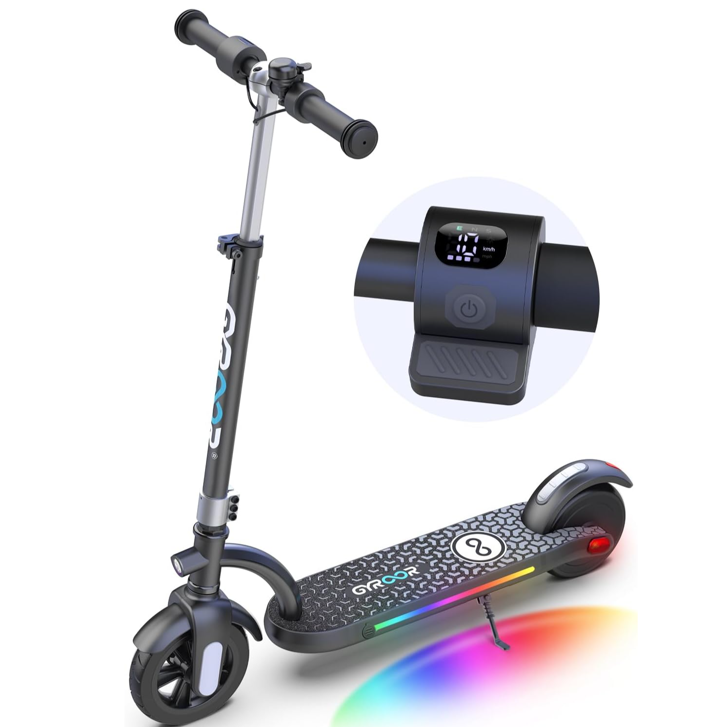 H40 Silver Electric Scooter