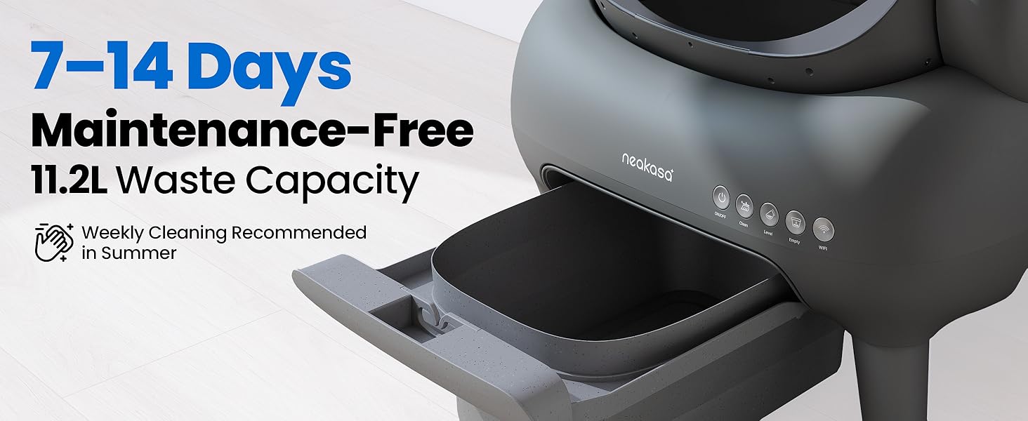Neakasa M1 Plus Open Top Self-Cleaning Cat Litter Box