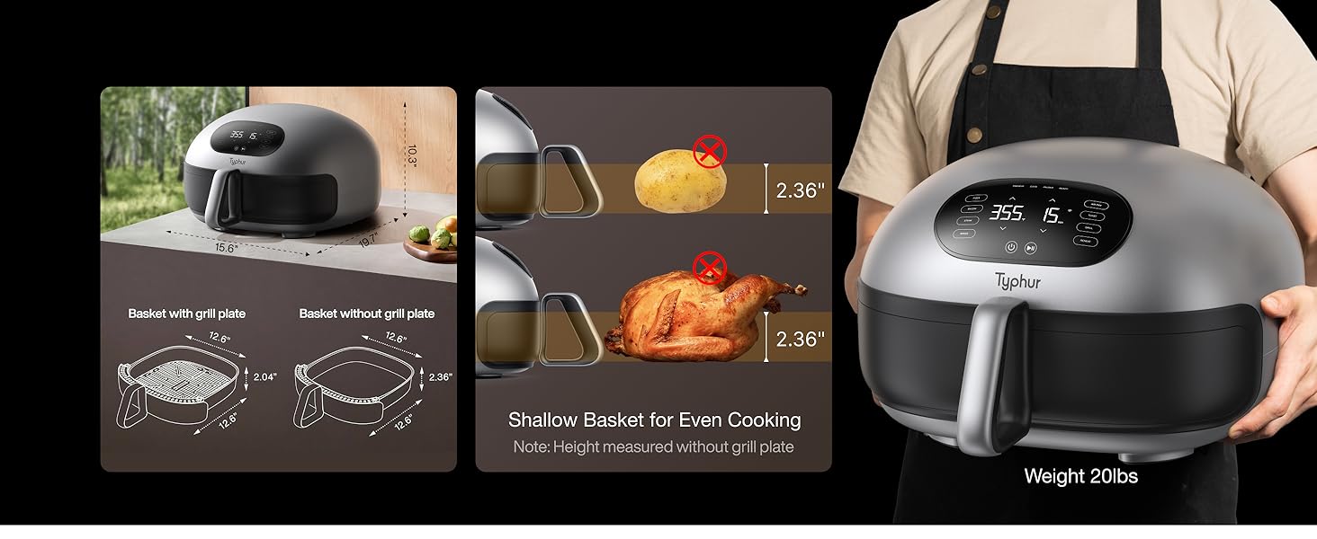 Typhur Dome AF03 Smart Air Fryer