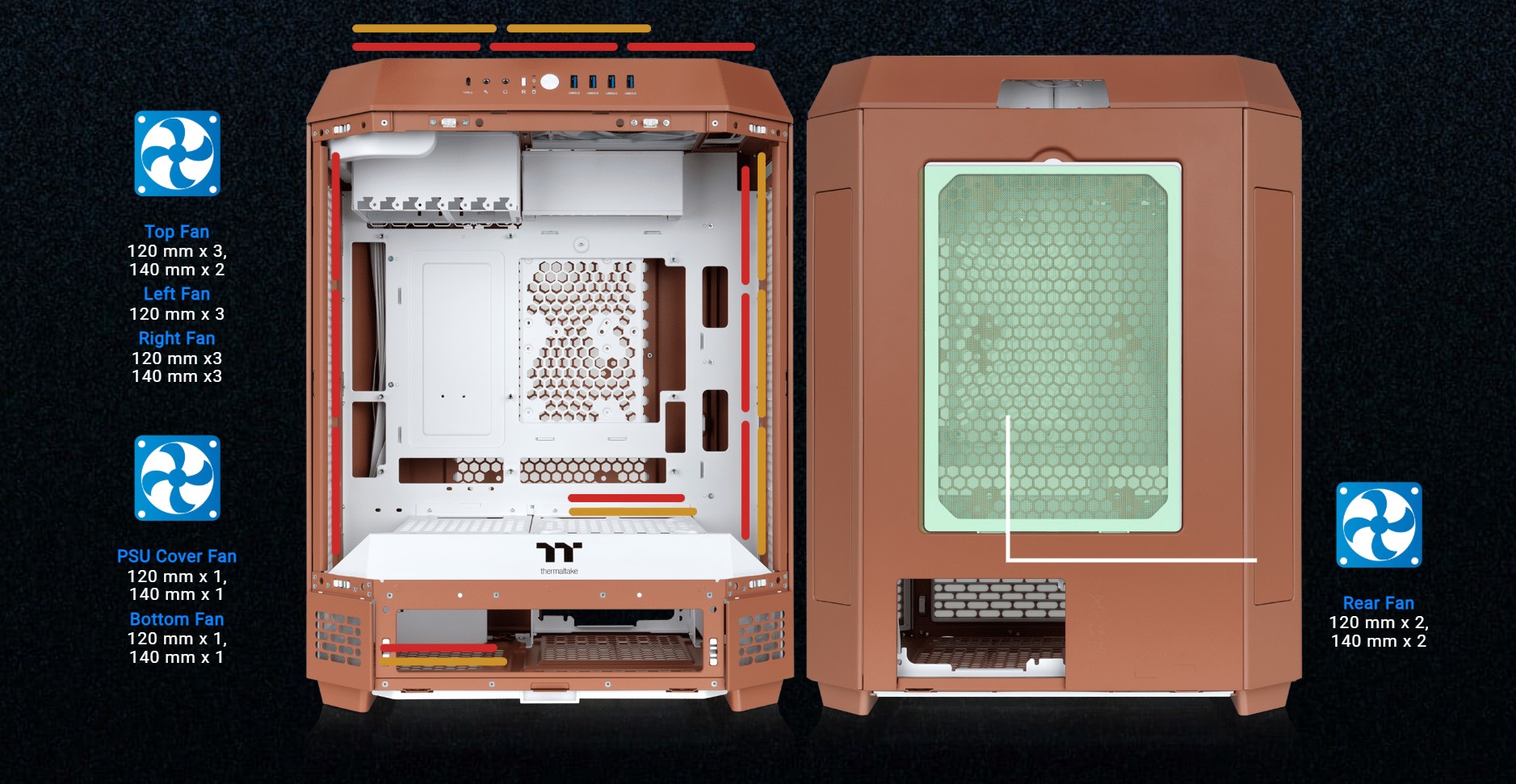 Thermaltake Tower 600 Mid Tower Chassis