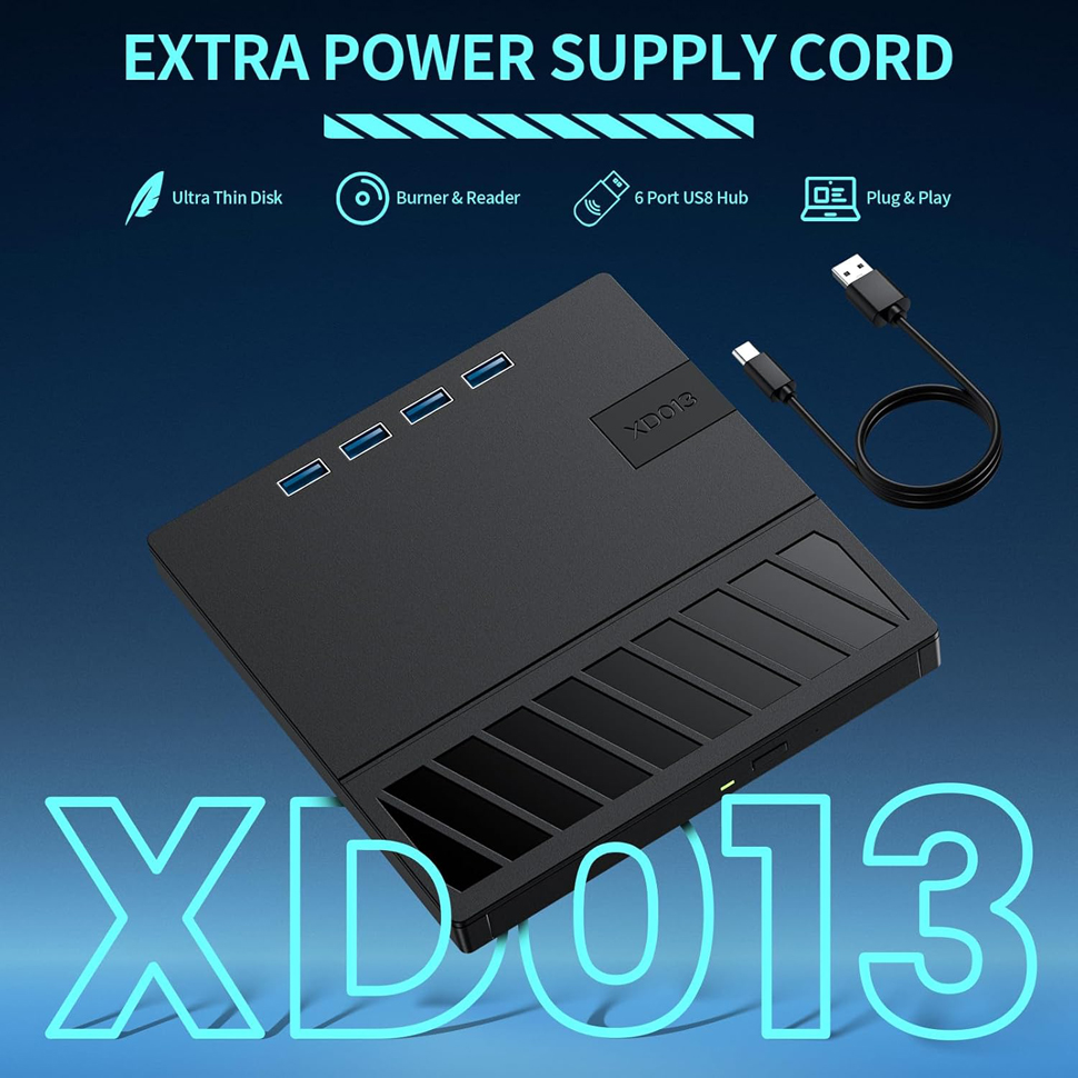 EXTERNAL CD DRIVE FOR LAPTOP