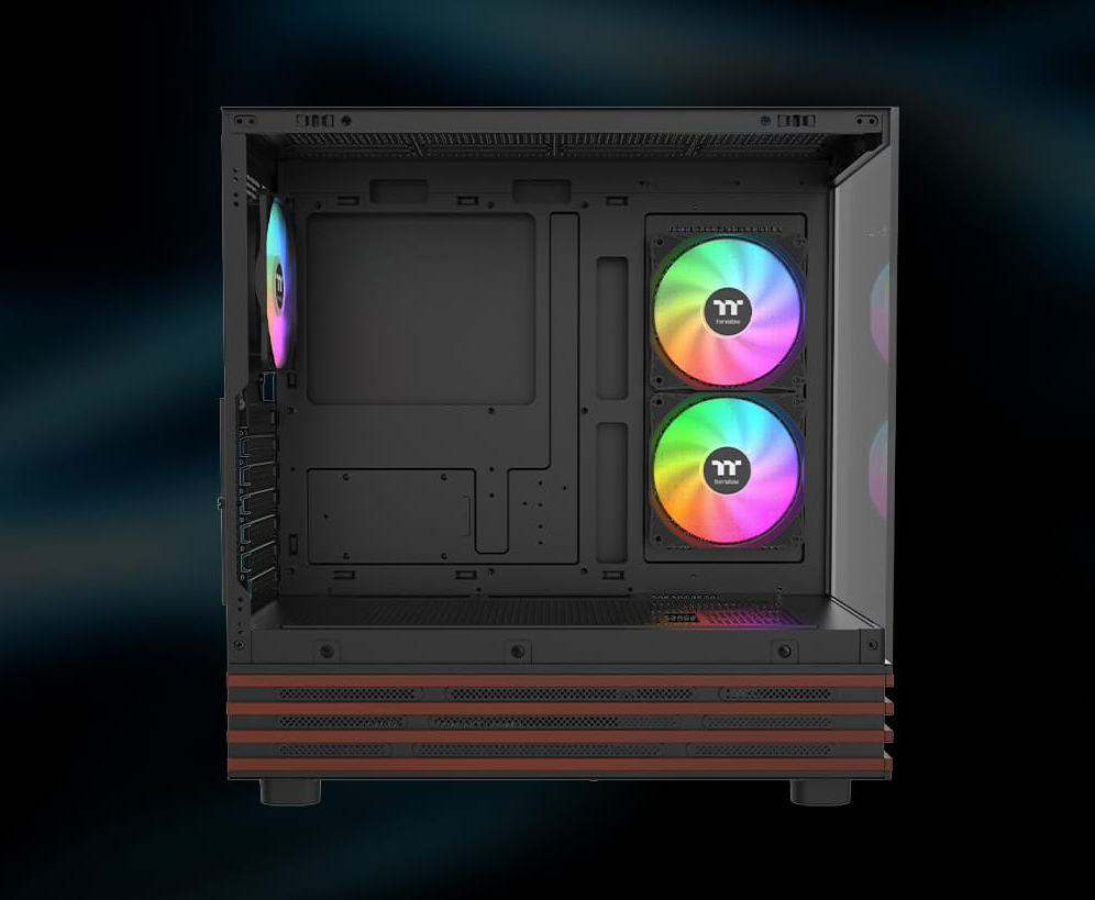 Thermaltake View 270 Plus WS ARGB; Mid Tower; 3x120mm Lite Fans