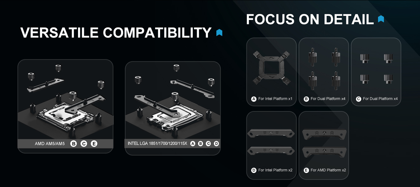 SAMA L70 240mm Liquid CPU Cooler AIO Cooler White