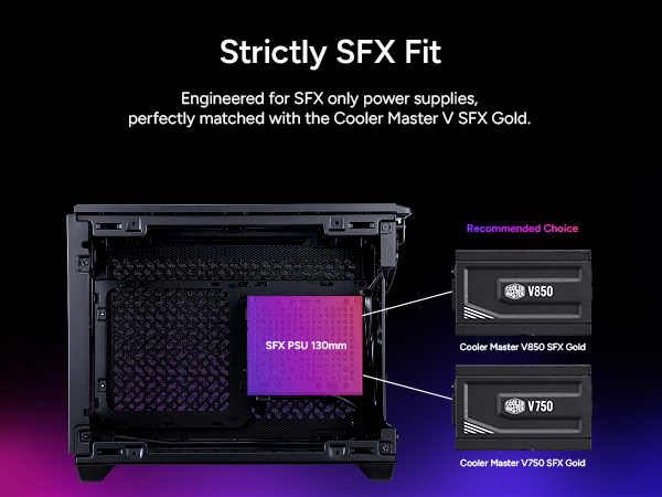 Cooler Master NR200P V3 Mini-ITX PC Case