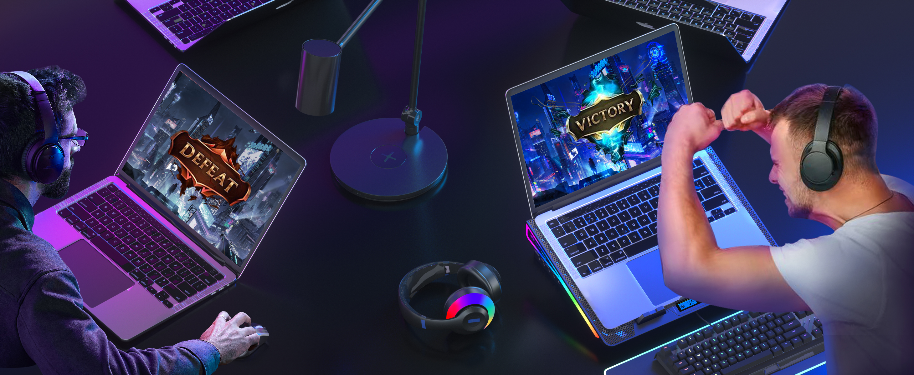 cooling pad gaming laptop compatible with Apple MacBook Air (M2)  MacBook Pro (14-inch and 16-inch)