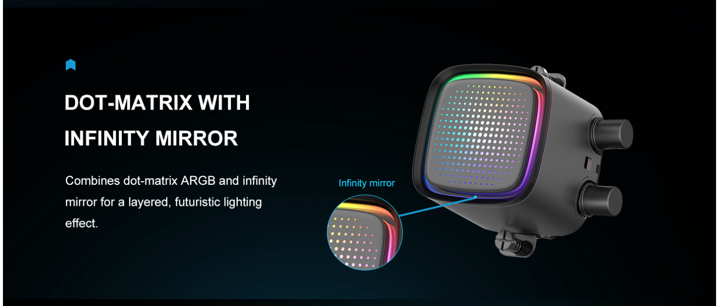 SAMA L50 360mm Liquid CPU Cooler AIO Cooler - Black