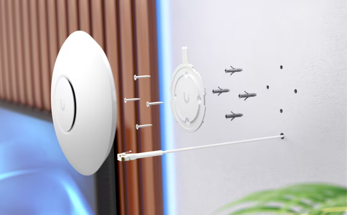 Ubiquiti U7 Lite Compact Ceiling-Mounted Wi-Fi 7 Access Point (U7-Lite)