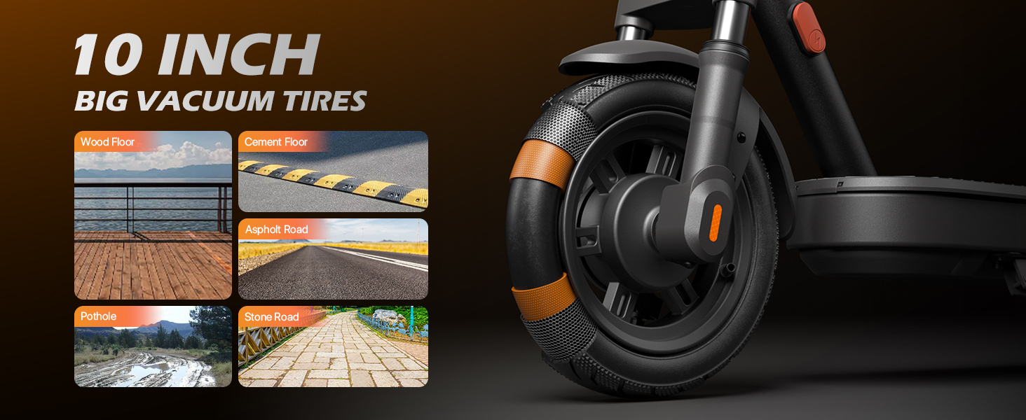 10" big wheel electric scooter