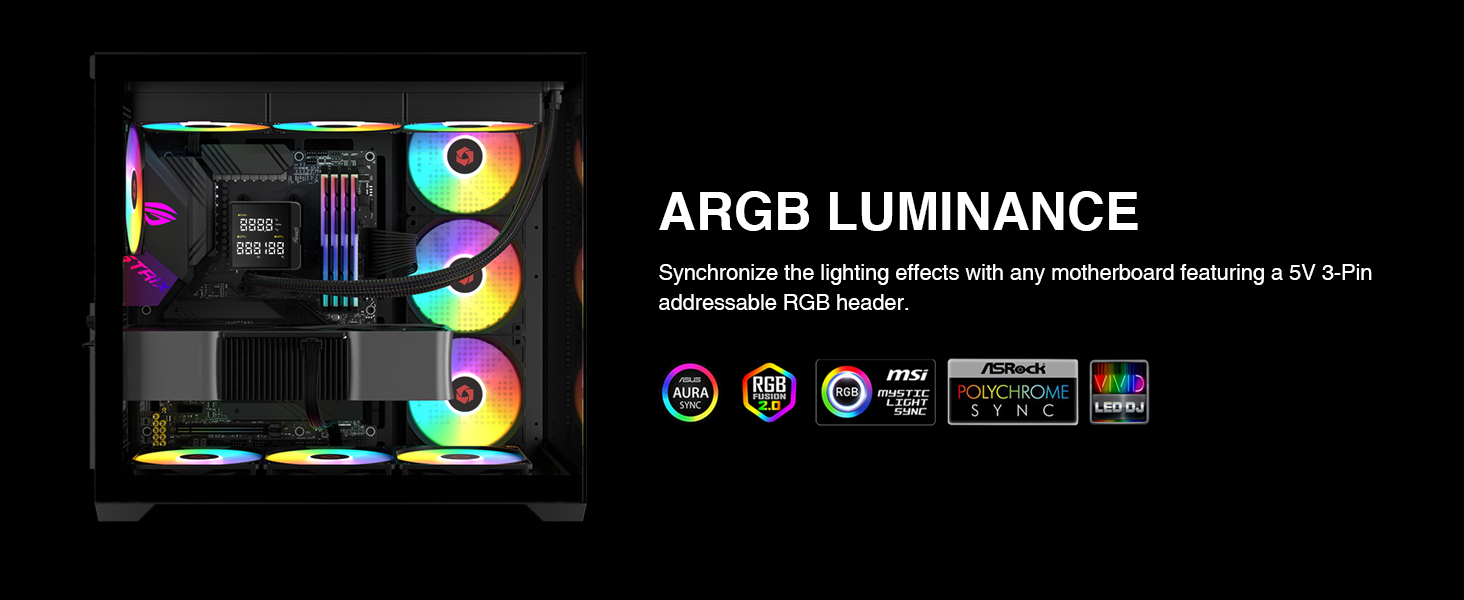 Rosewill FROSTMAX 360mm Digital ARGB AIO CPU Cooler