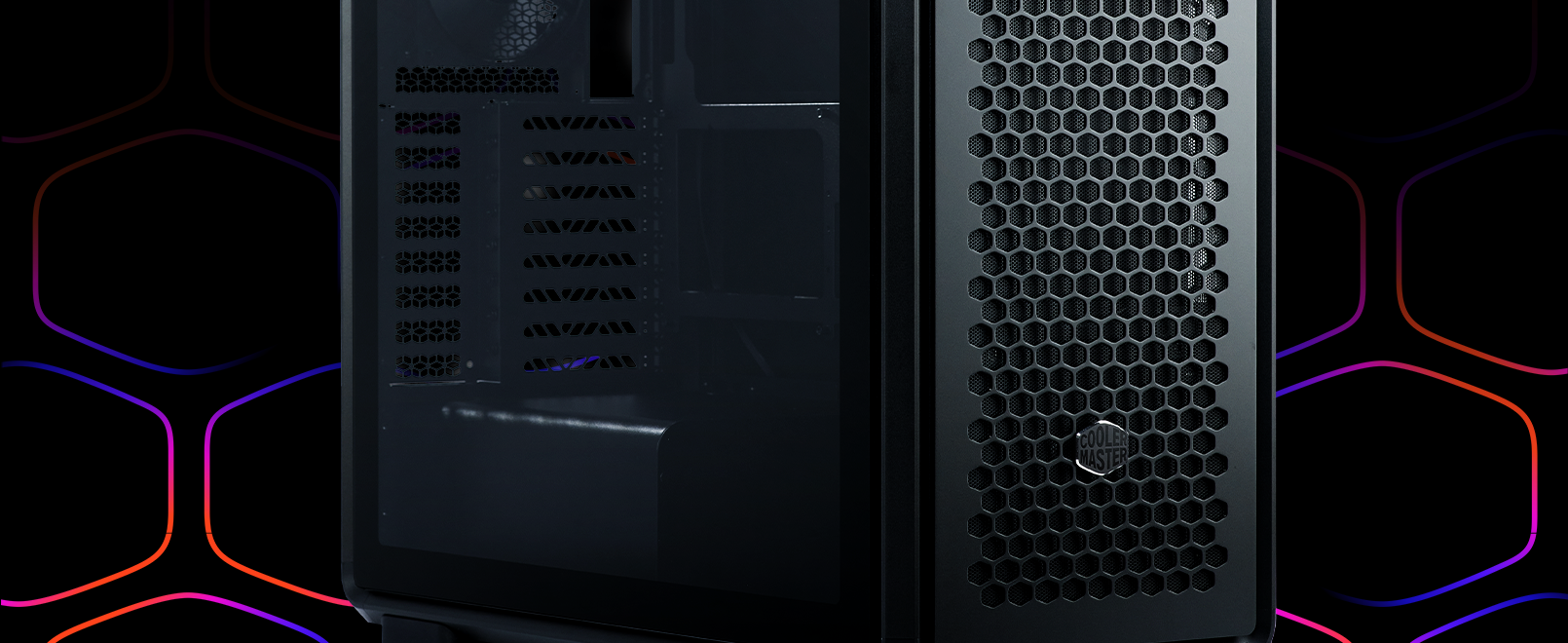 Cooler Master MasterFrame 600 Black ATX Mid-Tower PC Case