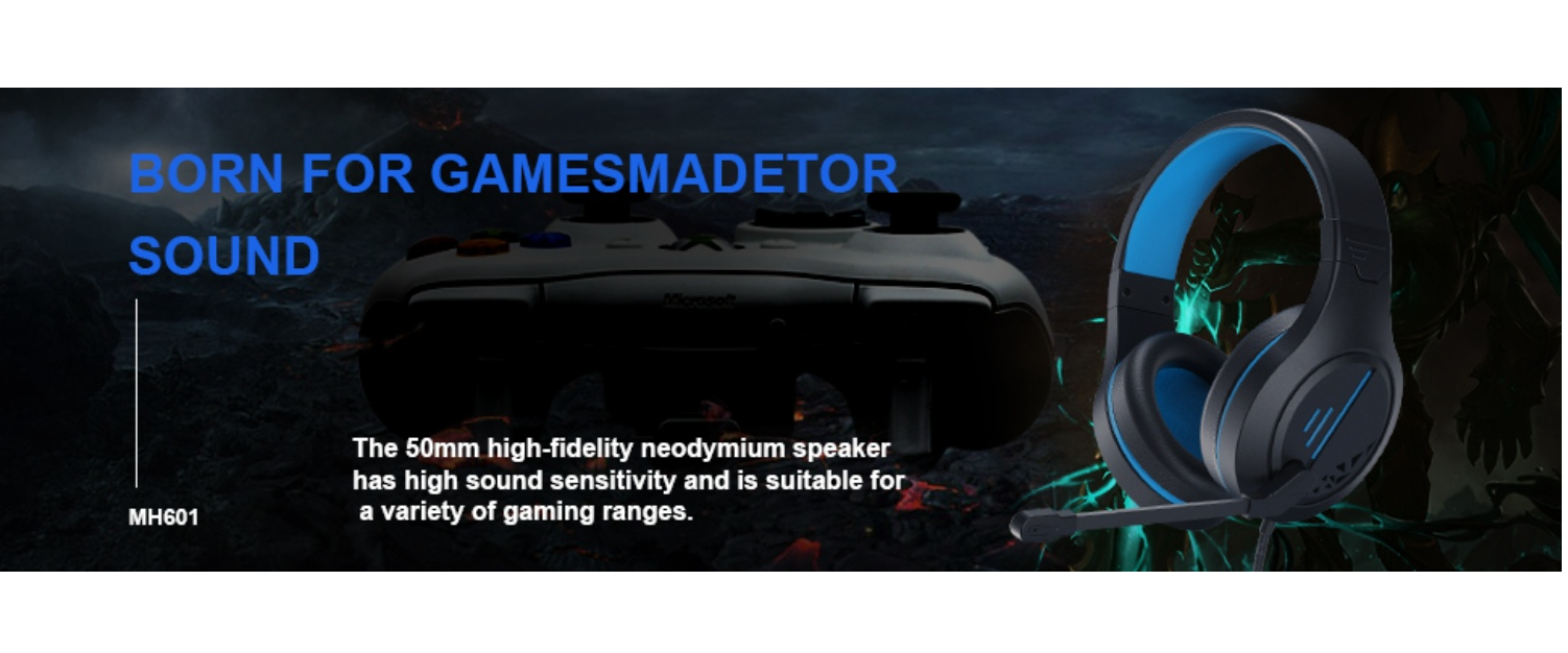 EACH MH601, gaming headphone, 50mm speaker