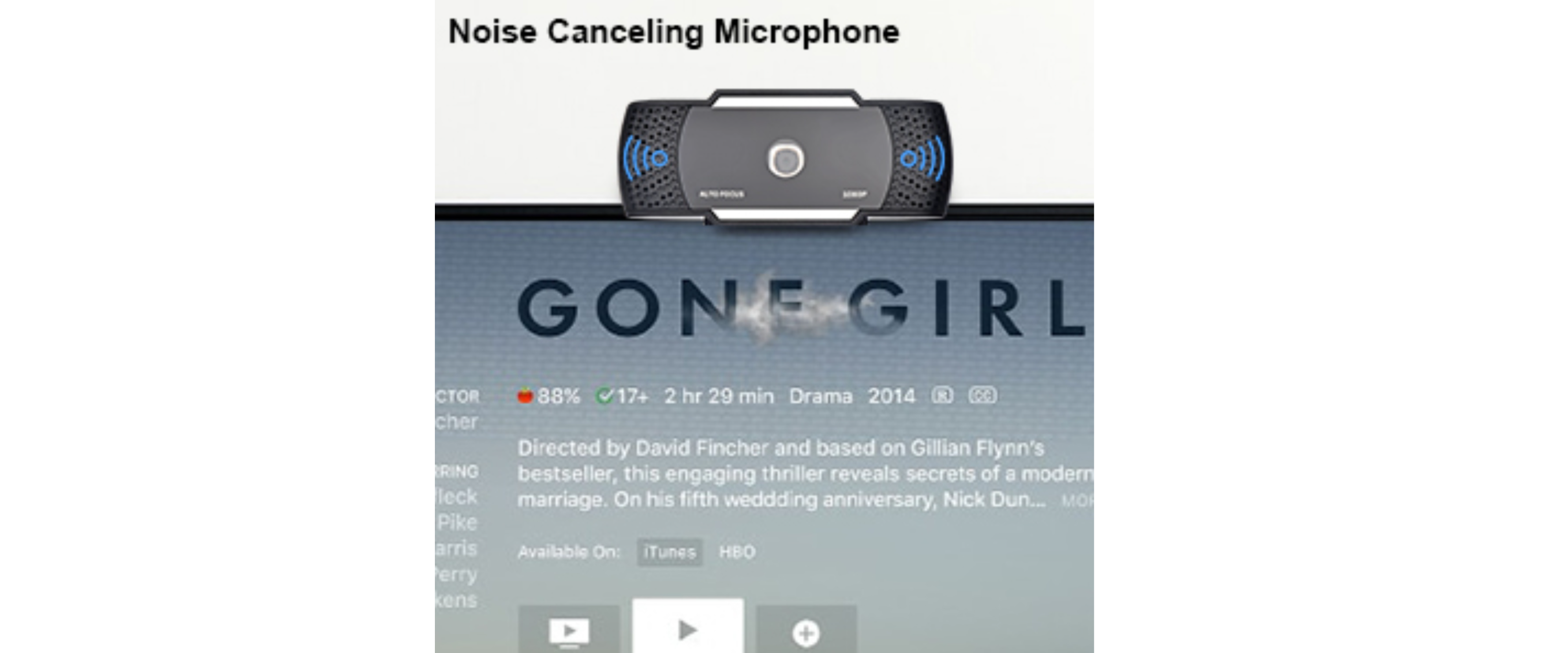 webcam with noise-cancelling mic,built-in microphone webcam
