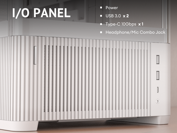  Antec C6 Curve Air White Mid-Tower Case