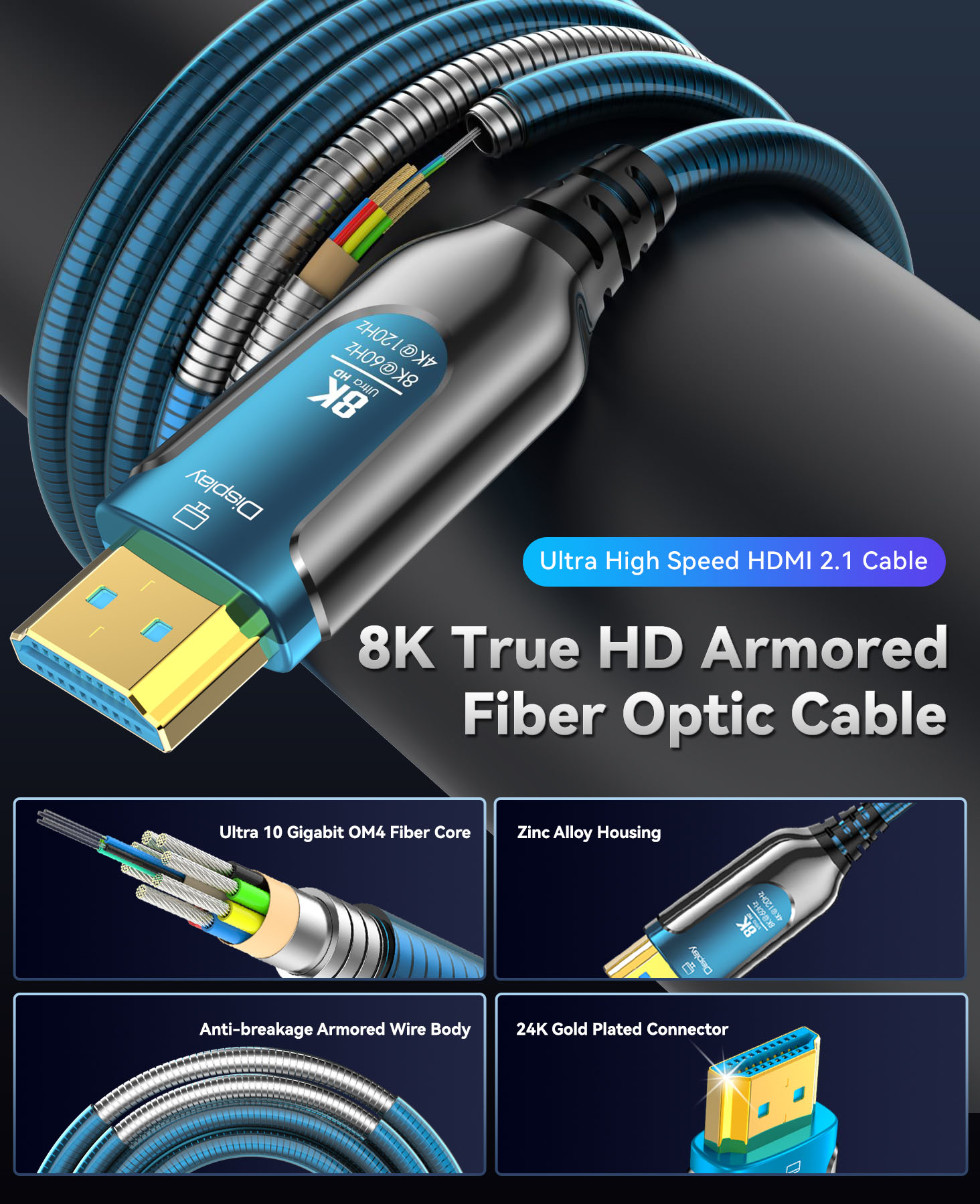 Fiber Optic HDMI Cables