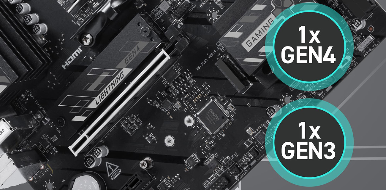 MSI B550M GAMING PLUS WIFI6E AM4 AMD B550 Micro ATX Motherboard