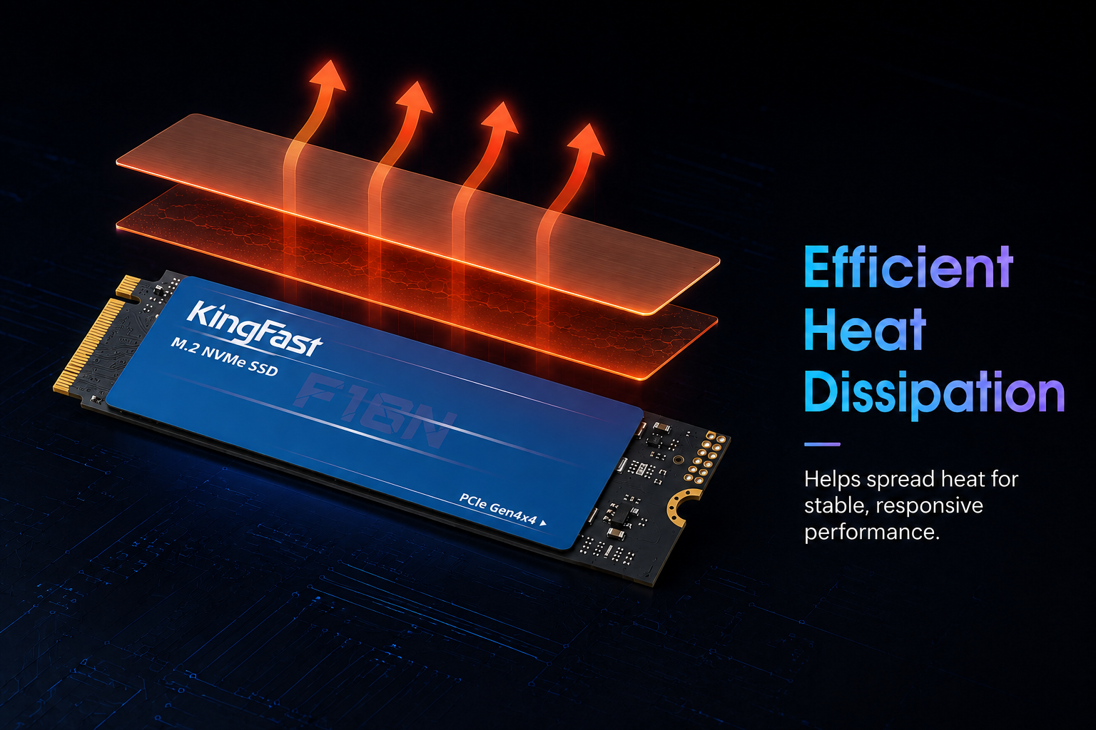 KingFast M.2 2280 PCIe 4.0 NVMe SSD