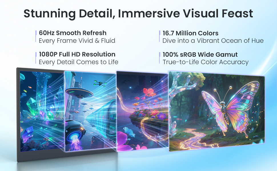 Stunning Detail,lmmersive Visual Feast