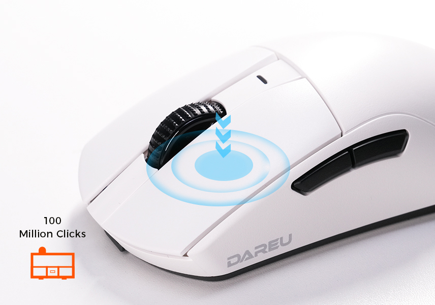 DAREU A950GM Wireless Gaming Mouse - White