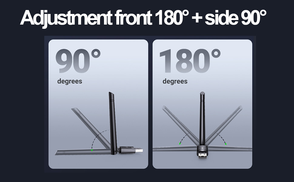 USB Bluetooth 6.0 Adapter for PC, 150m Long Distance Bluetooth Stick USB Bluetooth Dongle BT6.0 EDR