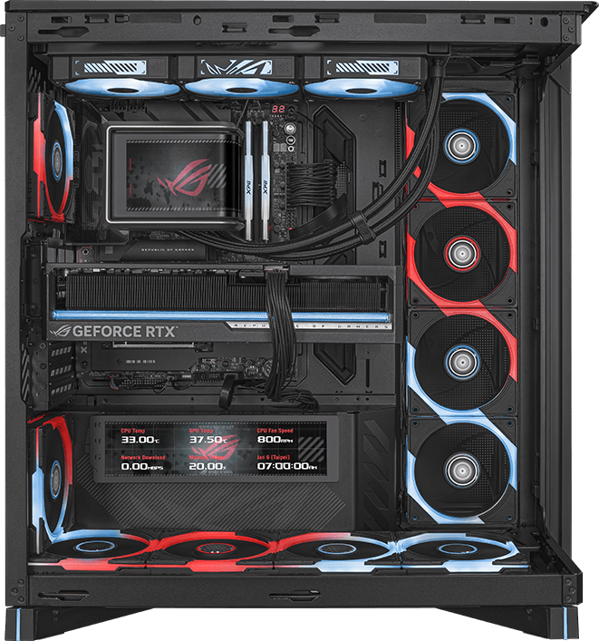 ASUS ROG Cronox EATX Full Tower Panoramic Case