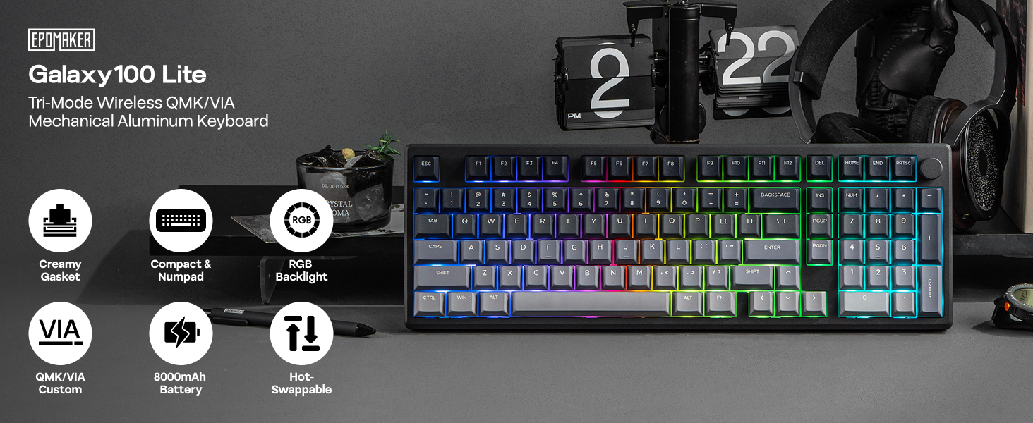 EPOMAKER Galaxy100 Lite Mechanical Keyboard