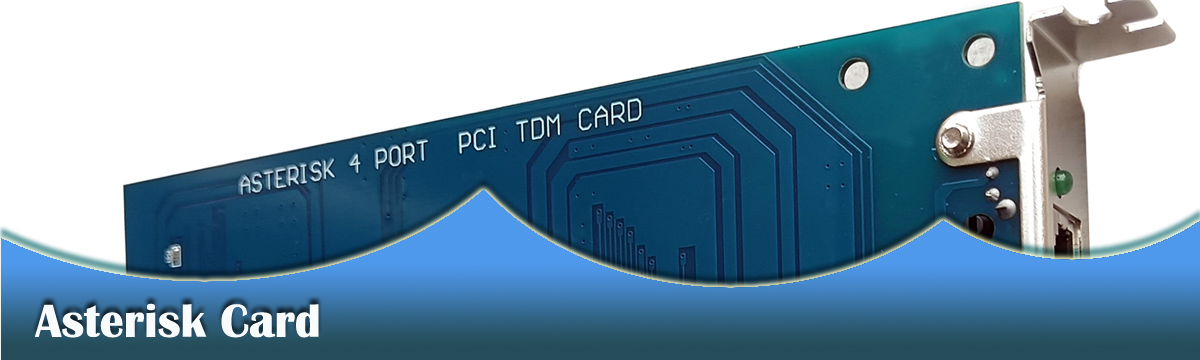 asterisk card tdm410
