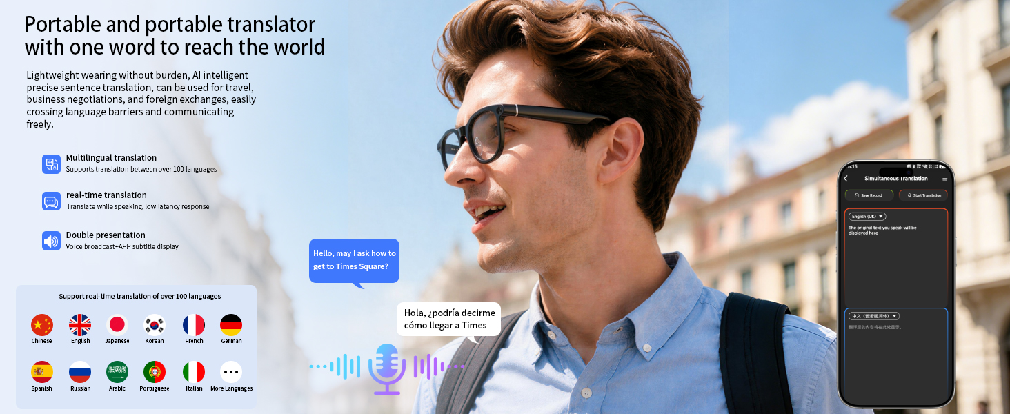Audio Smart Glasses