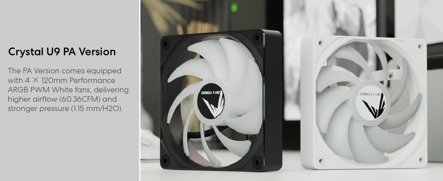 Formula V Line Crystal U9 Mid-Tower PC Case