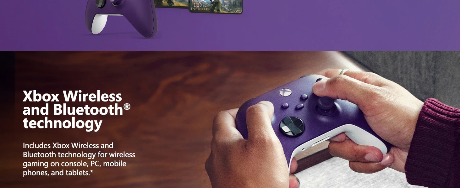 Xbox Wireless Controller Astral Purple-6