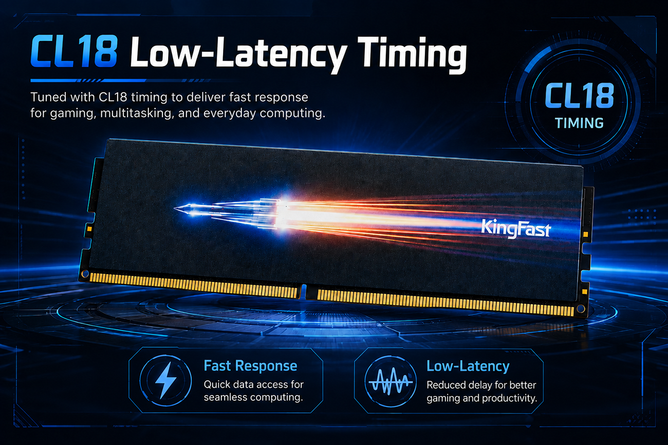 Kingfast DDR4 Desktop Memory