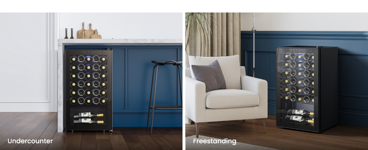 countertop/freestanding installation