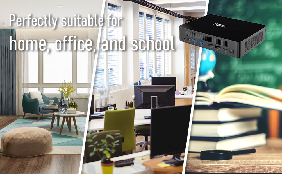 home, office and school
