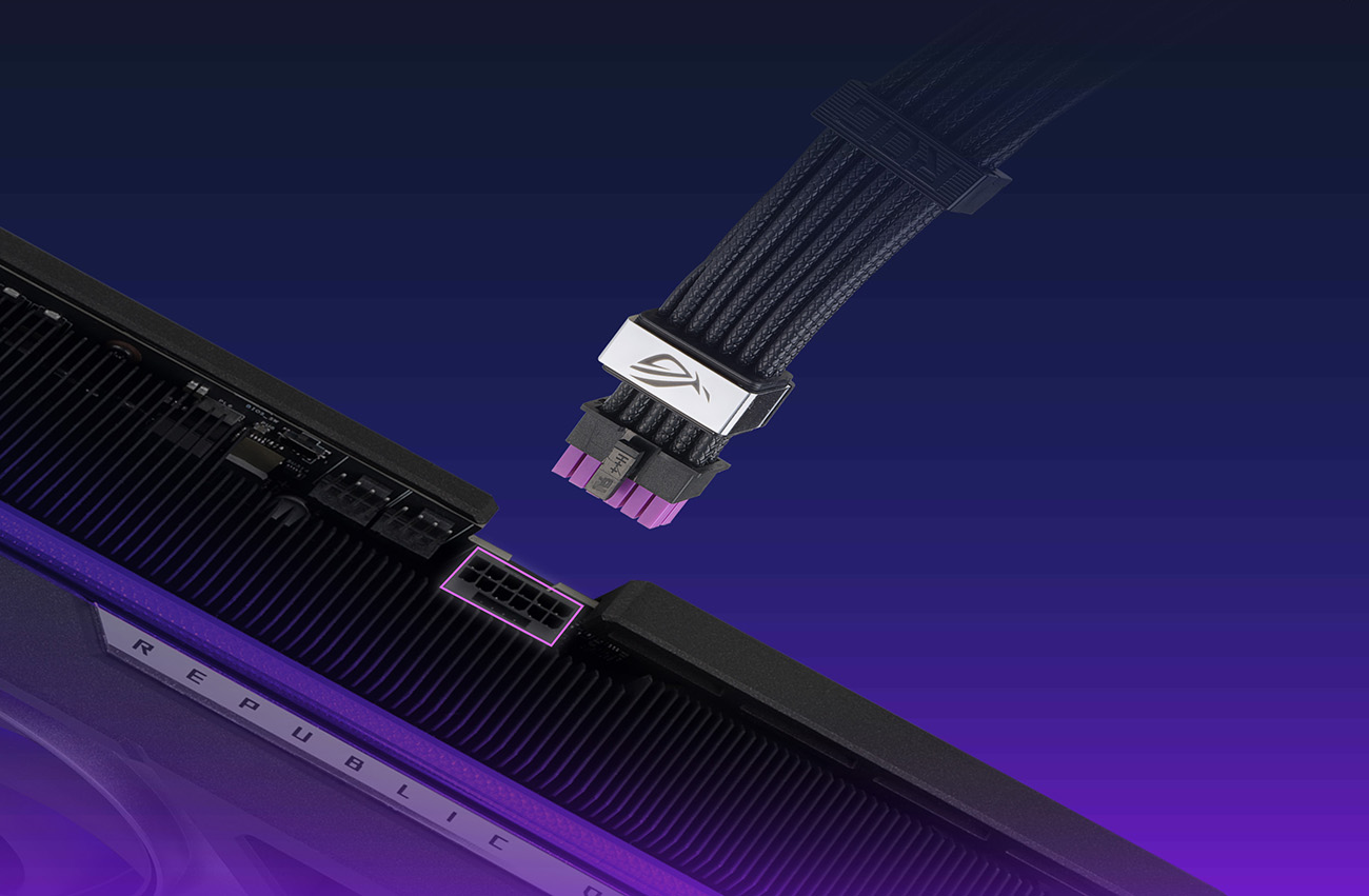 ASUS ROG Equalizer 12V-2x6 PCIe Cable