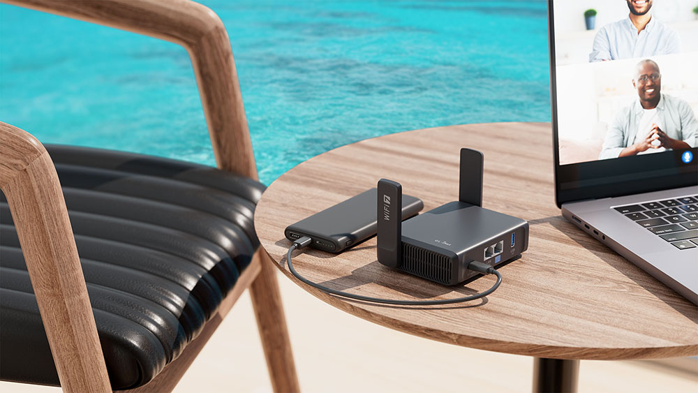 GL.iNet GL-BE3600 (Slate 7) Portable Travel Router