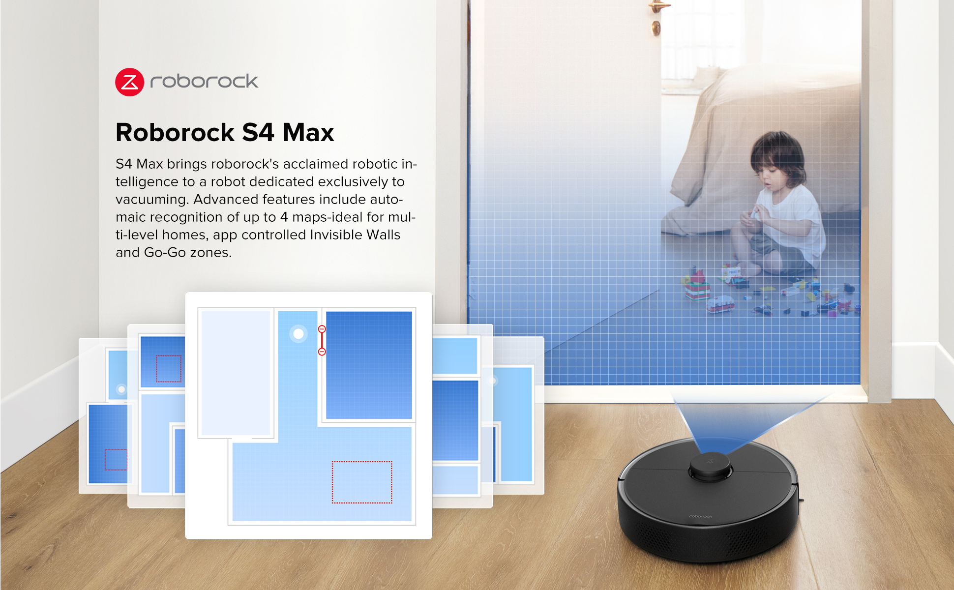 Roborock S4 Max Robot Vacuum with Lidar 