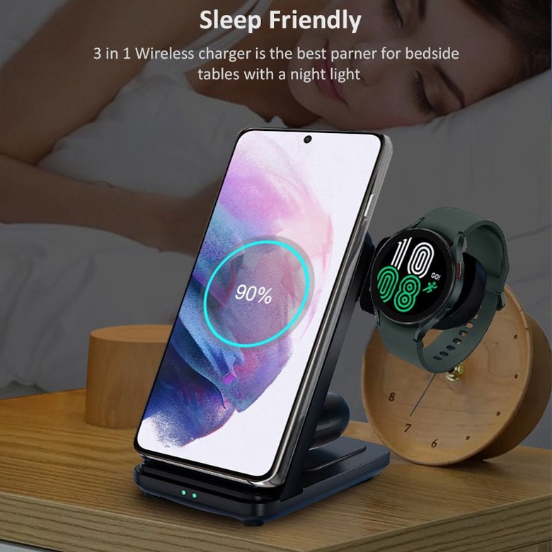 Sleep Friendly wireless charger