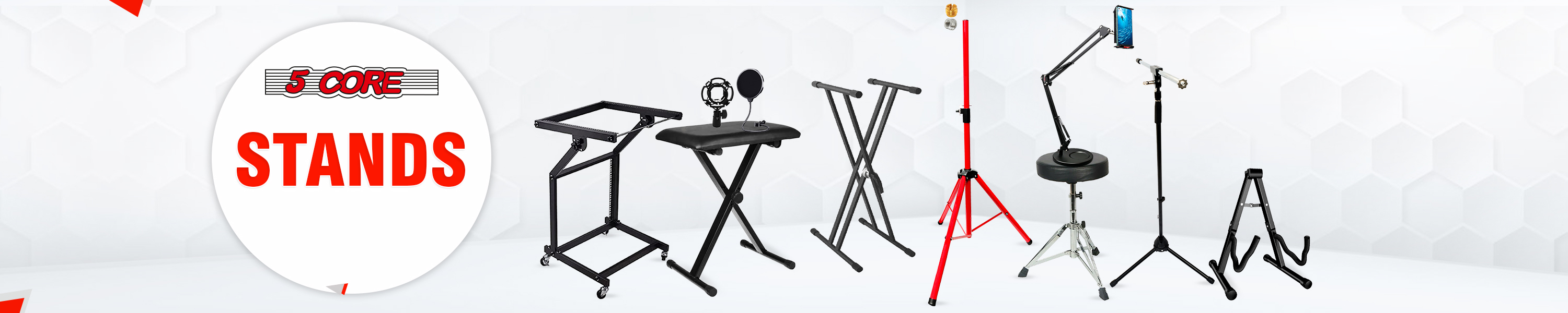 5 Core 2 Pack Adjustable Microphone Stand Boom Arm Mic Mount Quarter-turn  Clutch Foldable Dual Tripod Holder With 2 Mic Clips Each Audio Vocal  Singing Speech Stage Outdoor Activities MS DBL 2PCS 