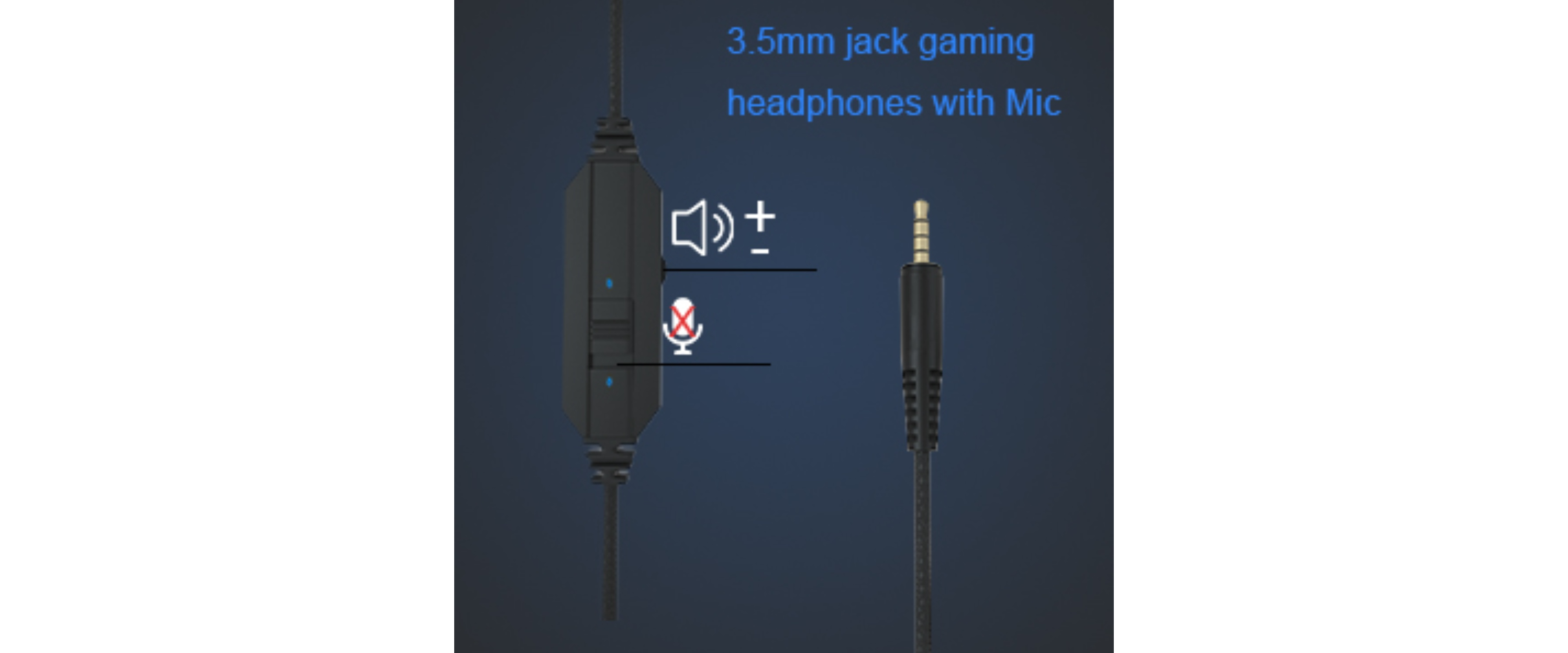 Anivia headset 3.5mm in-line control