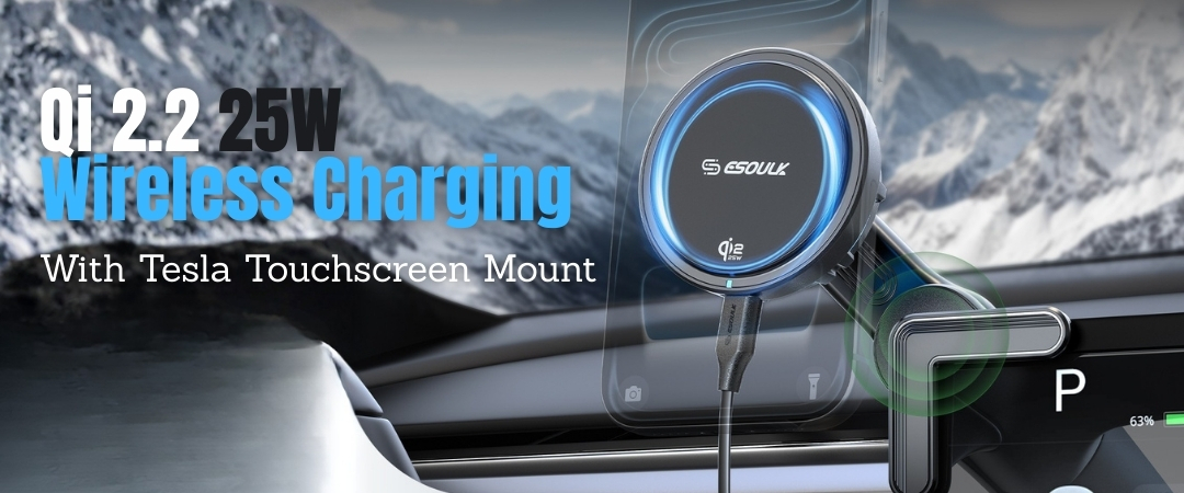 iPhone Wireless Charger for Tesla