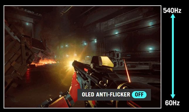 ASUS ROG Swift OLED PG27AQWP-W gaming monitor