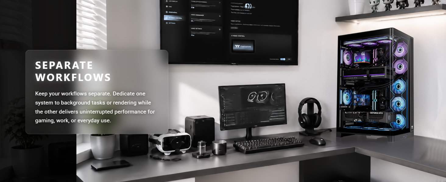 Thermaltake CAPO X Dual System Chassis