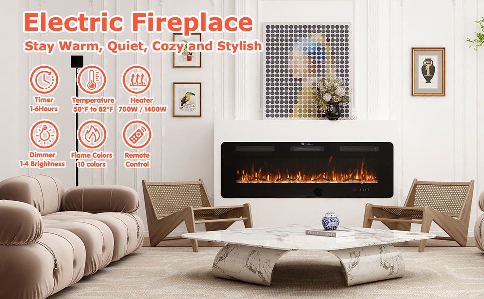 electric fireplace