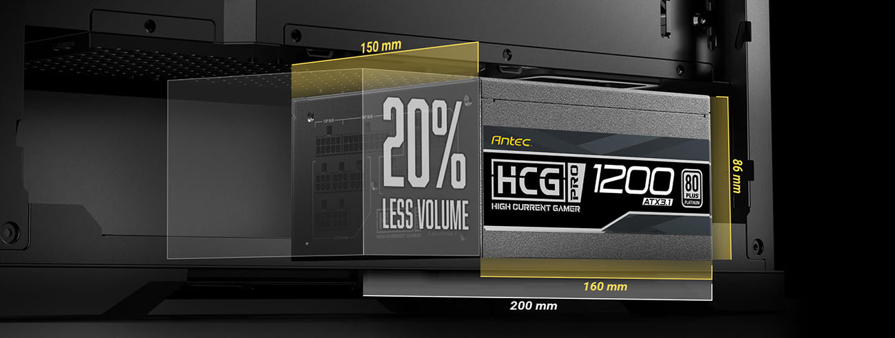 Antec Antec HCG1200 PRO Platinum ATX 3.1 Power Supply Power Supply