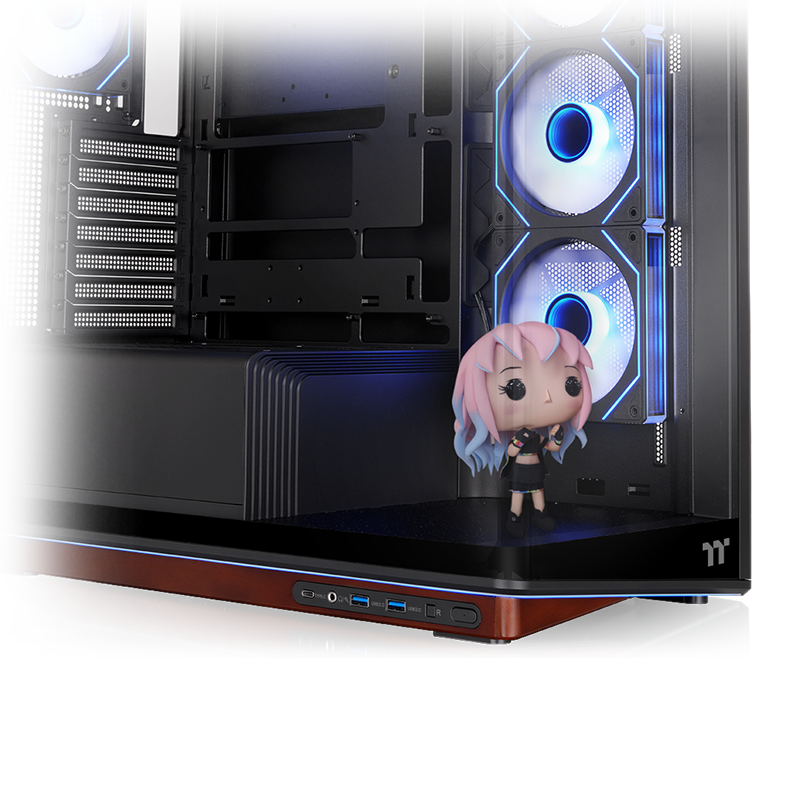 Thermaltake Stage 500 TG ARGB Mid Tower Chassis - Black