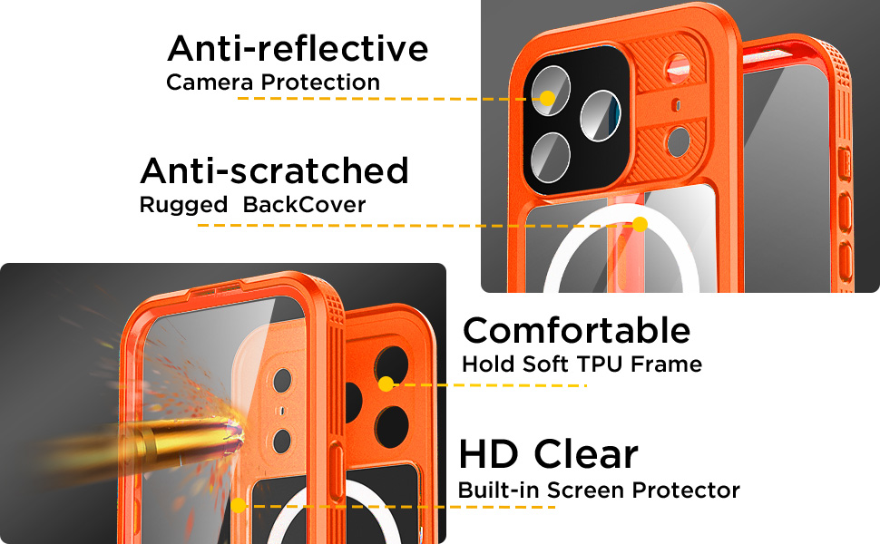 iPhone 17 Pro Max Waterproof Case